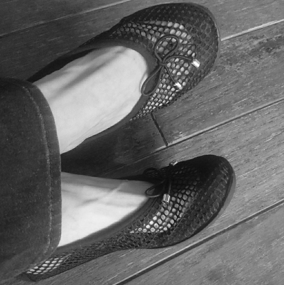 New mesh ballet shoes sz10